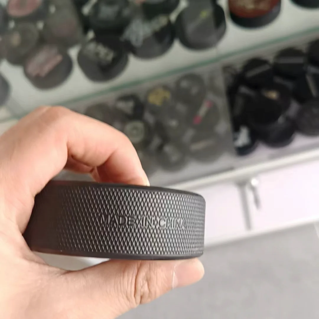 Custom Mini Hockey Pucks Unique Design and Durable Construction Ice Hockey Pucks Stress Hockey Puck Ball