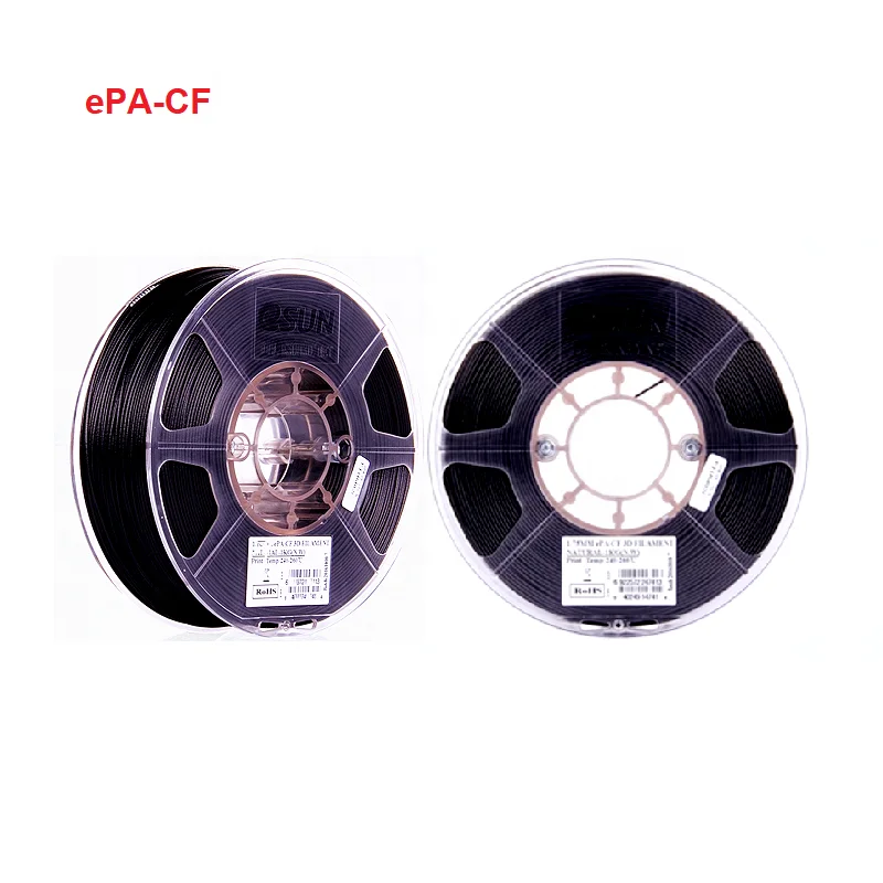 
eSUN Carbon fiber reinforced Nylon PA 3D printing filament / ePA-CF 