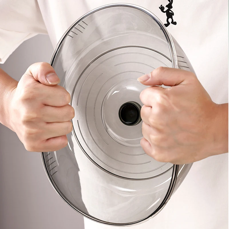 2024 newest Plastic Multifunctional food cover storage box  Supplies Transparent dinner service plate cover plastic food cover