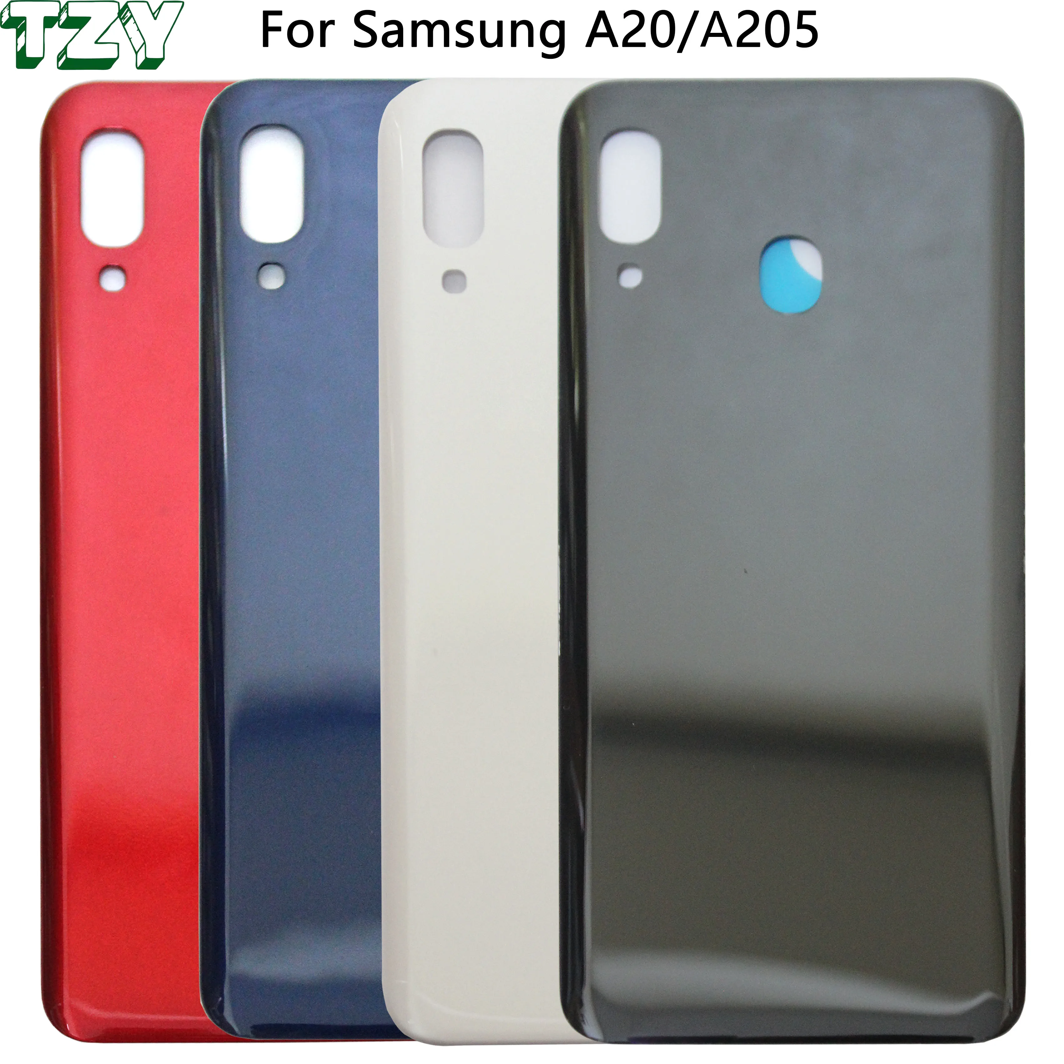 Phone Back Battery Cover For Samsung Galaxy A20 A205 Rear Case Door Housing Replacement Parts
