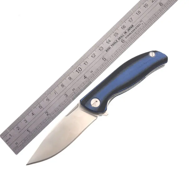 G10 Handle Stainless Steel Folding Tool Knife