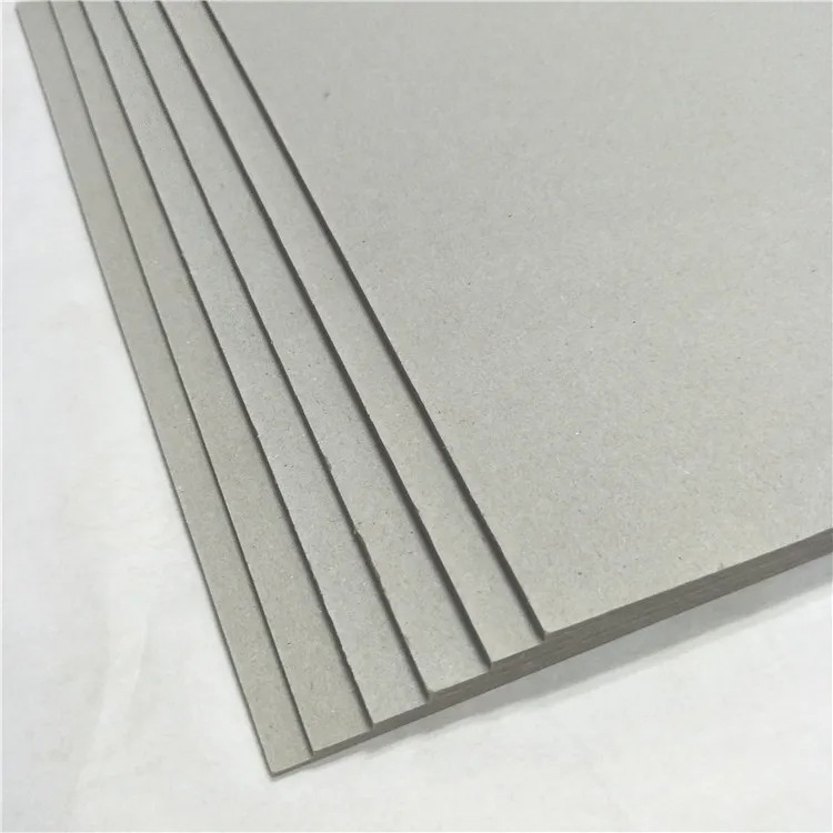 
Low Price Thickness Waste Paper Pulp Made Gray Paper Board In Rolls 