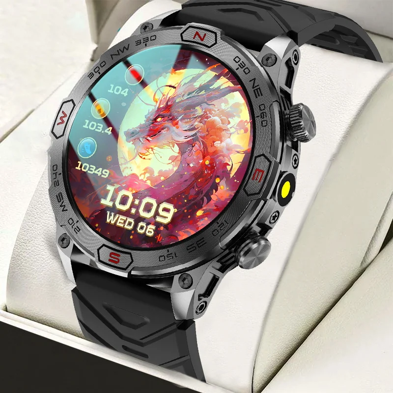 VALDUS 1.43Inch AMOLED Screen Sedentary Reminder  Support AI Voice Assistant Smartwatch IP68 Waterproof VD36 PRO Smart Watch