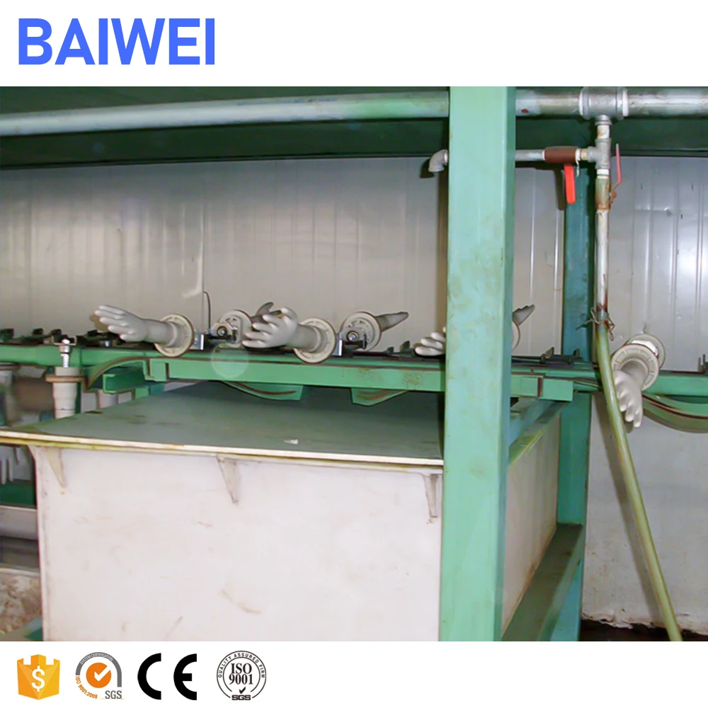 CE Approved Horizontal Blx No Package Automatic Machine Latex Glove Production Line