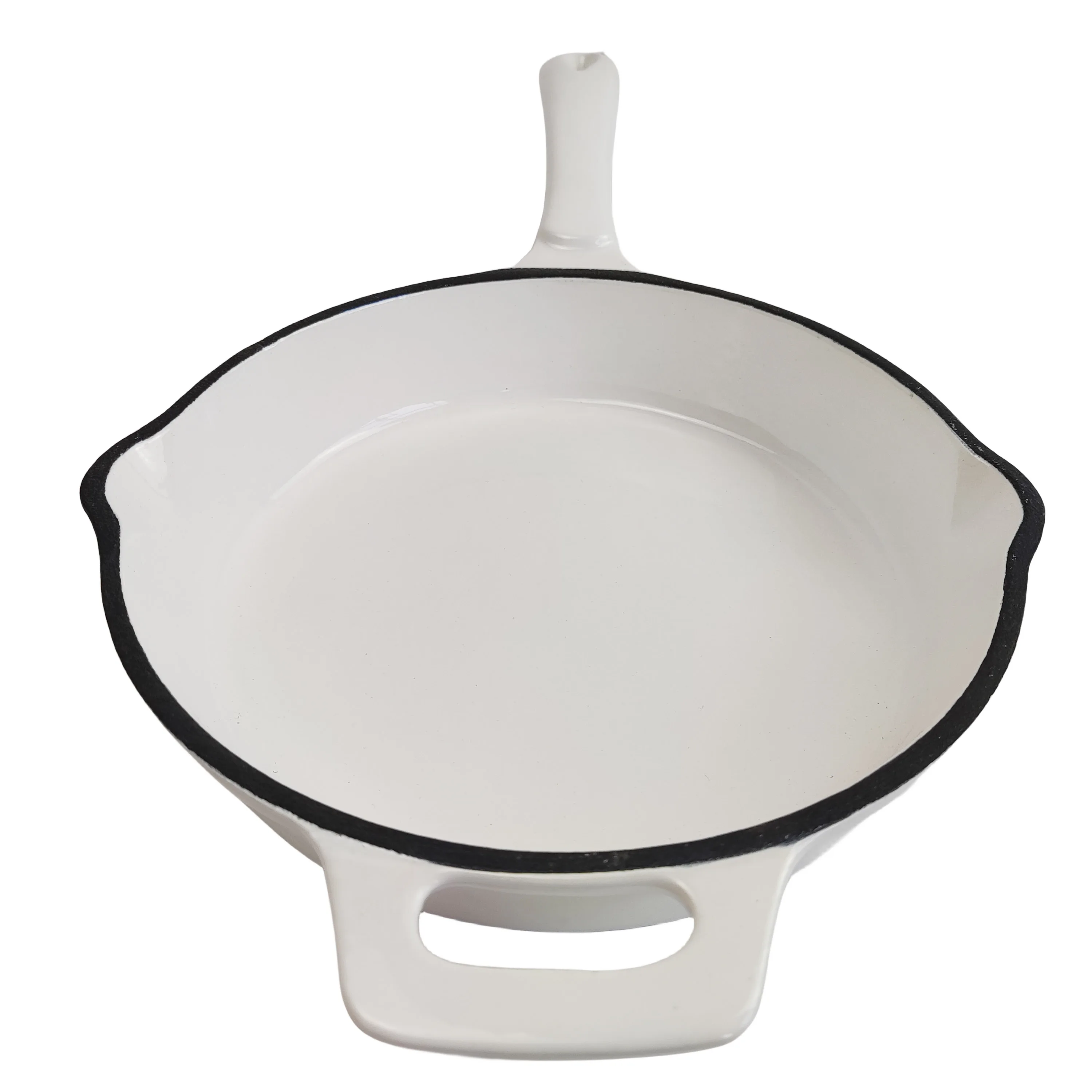 Hot Selling Enamel Frying Pan Pre-seasoned Enamel Steak Skillet Enamel Skillet Round Non Stick Frying Pan