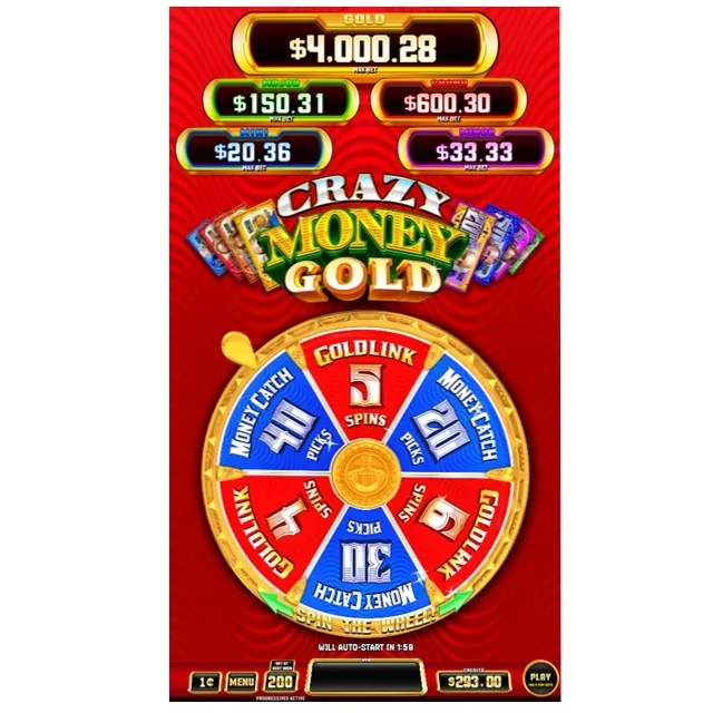 Crazy Money slot game board/slot machine/Crazy Money for slot game machine