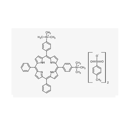 5,10-Di-(4-N Н, Н, н N- trimethylammoniophenyl)-15,20- diphenyl-21,23H-porphine ditosylate