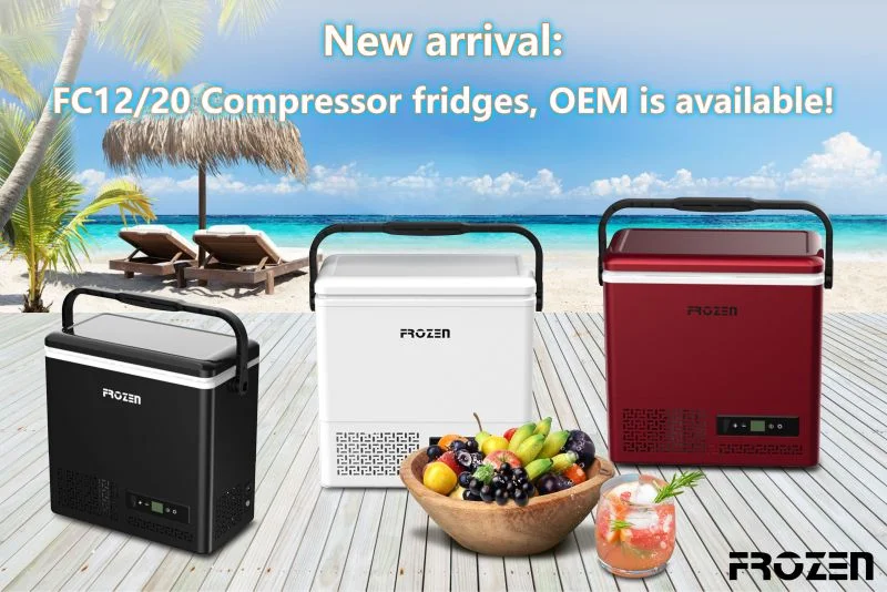 12 Volt Refrigerator Car Portable Refrigerator Single Zone Dual System Electric Cooler Fridge Camping Freezer