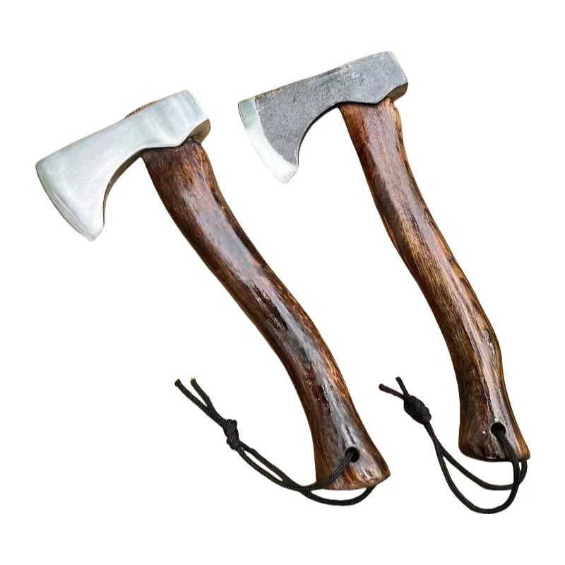Best Hunting Survival Axe  Hatchet with Wood handle for  Outdoor Hiking and Climbing