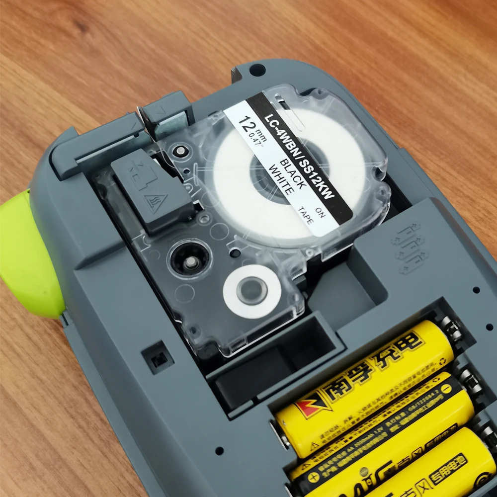 Good Quality Cassette ST18KW LC-5TBW 18mm Black on clear Lc Label Tape Printing Labelworker LW-400/K400/K400L/600P/700/Z700