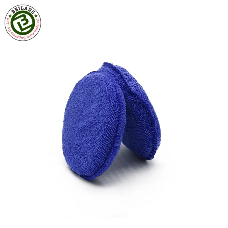 Factory microfiber polishing pad cleaning wax applicator pad