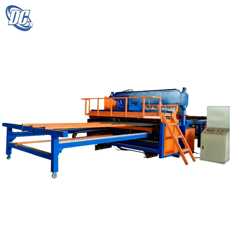 Reinforcing steel bar welded mesh machine