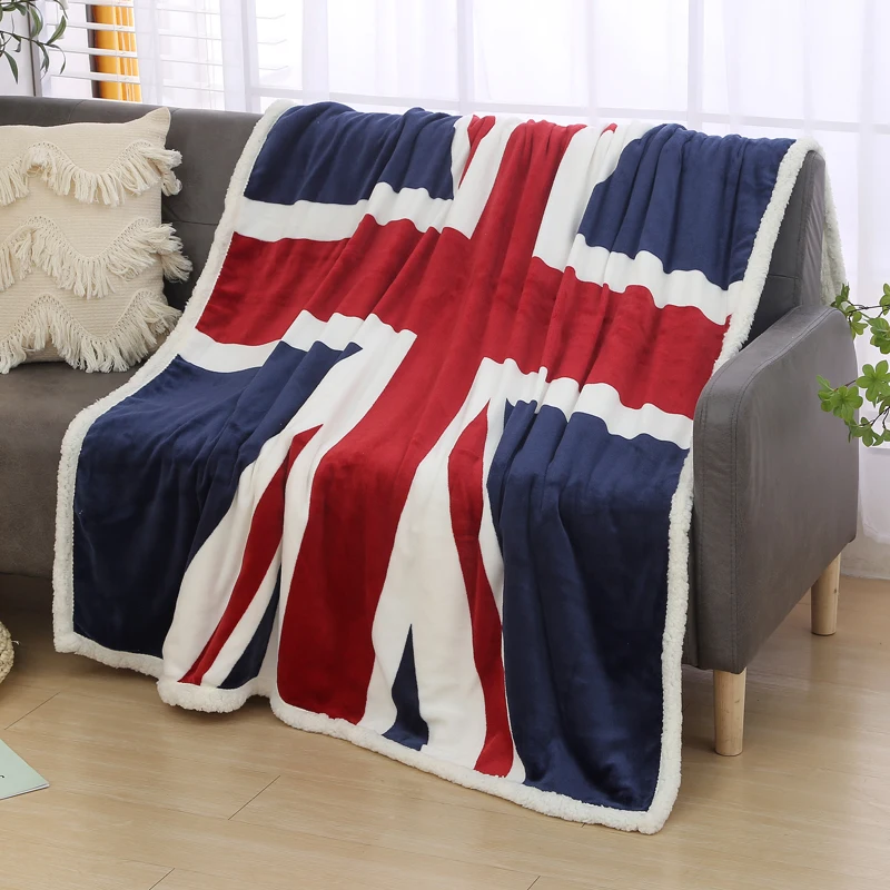 Printed Blanket Fleece Blanket Printed King And Queen Size Coral Flannel Fleece Blanket