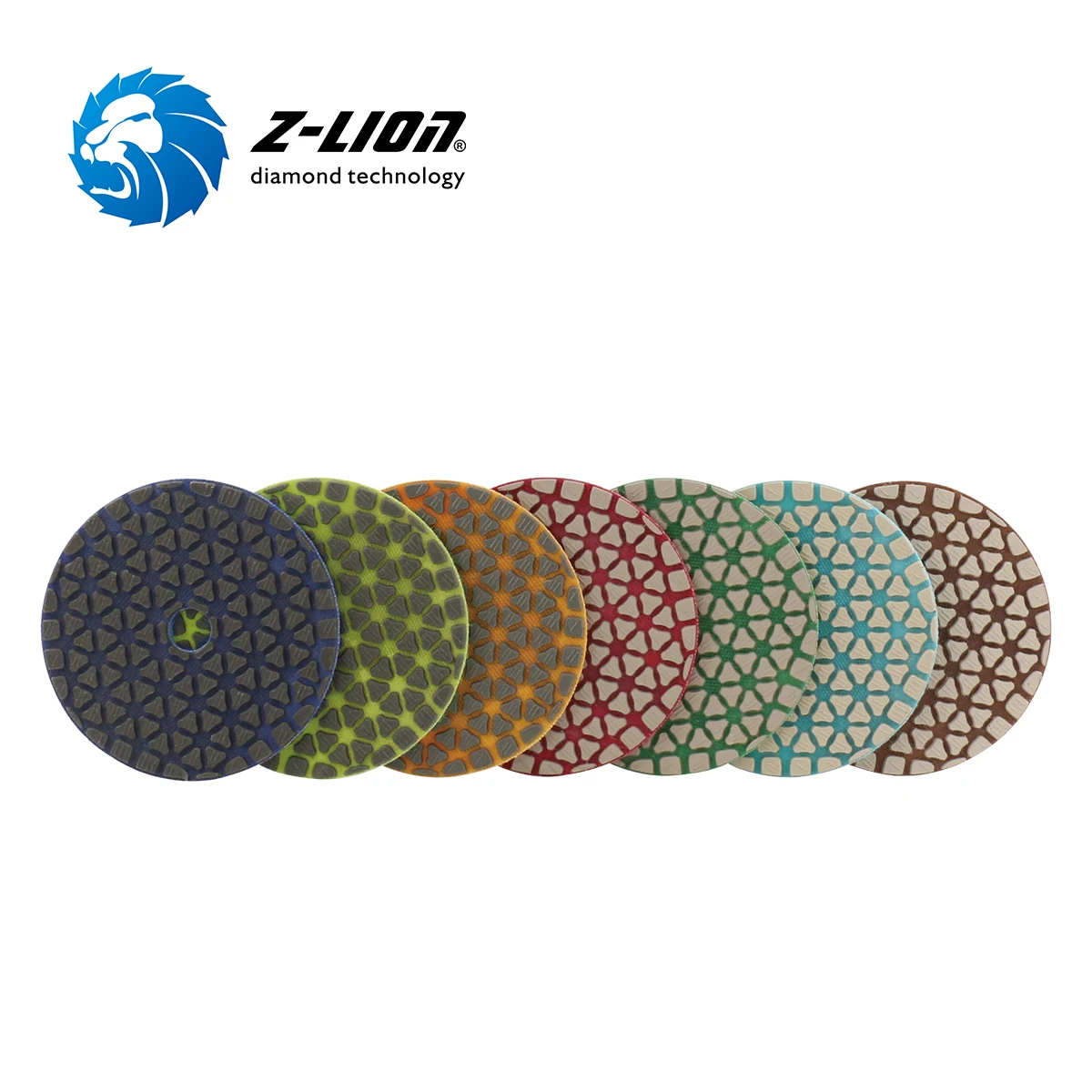 Dry polishing pad diamond flexible polishing pad for Stone Concrete