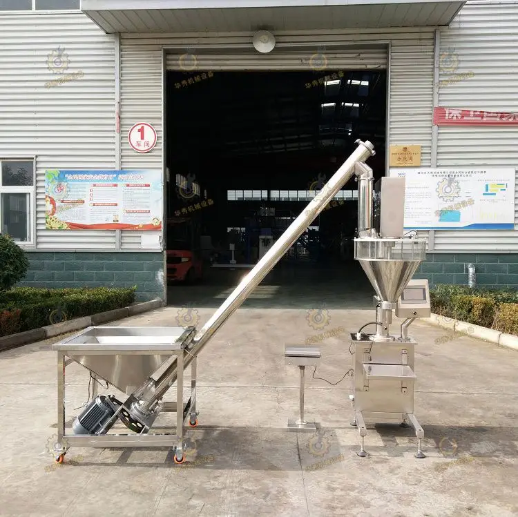 Best Quality chemical powder filling machine for bottle product