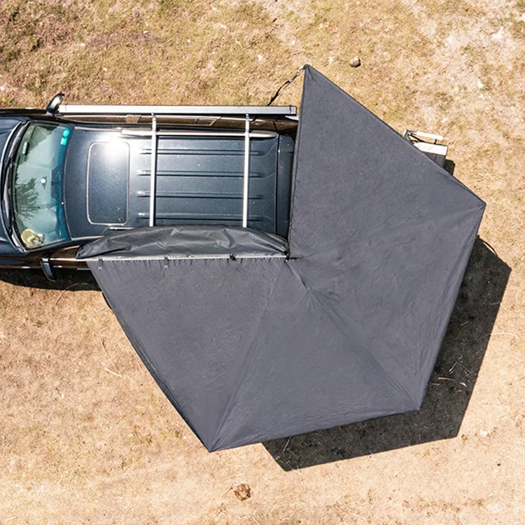 4 Season Luxury Large Camp Family Air Camping Tube Tent Car side  270 tent car roof cover umbrella tent sun awning