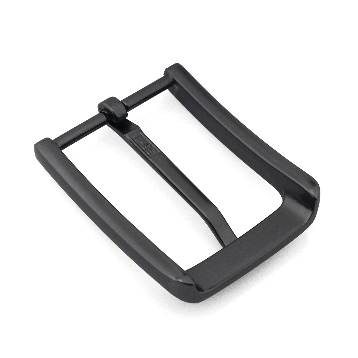 Metal Belt Buckle 35mm Gun Black Single Pin Buckle Jeans Waistband Buckles For 32mm-34cm Belt Leather Craft Accessories