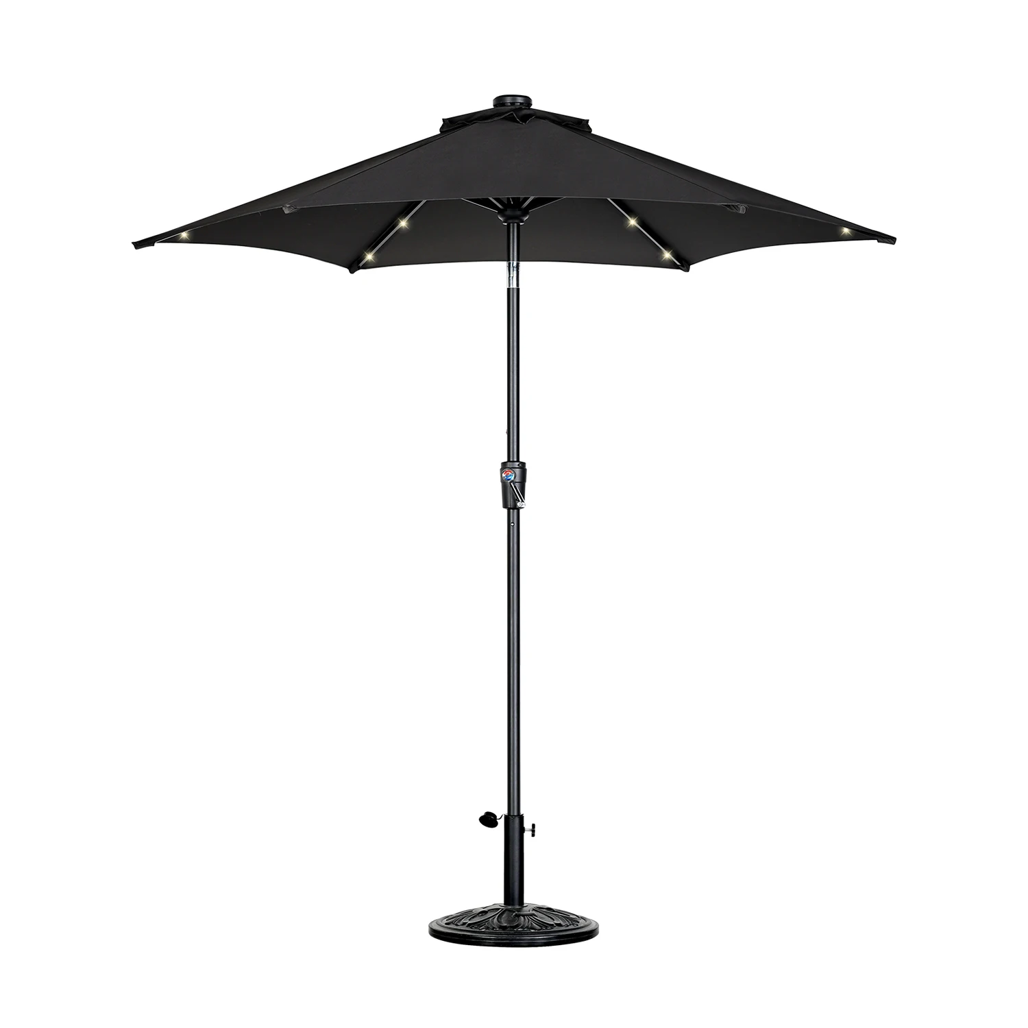 Modern Central Column Garden Sun Umbrella Sunshade Rainproof Parasol Beach Patio Umbrellas For Restaurant