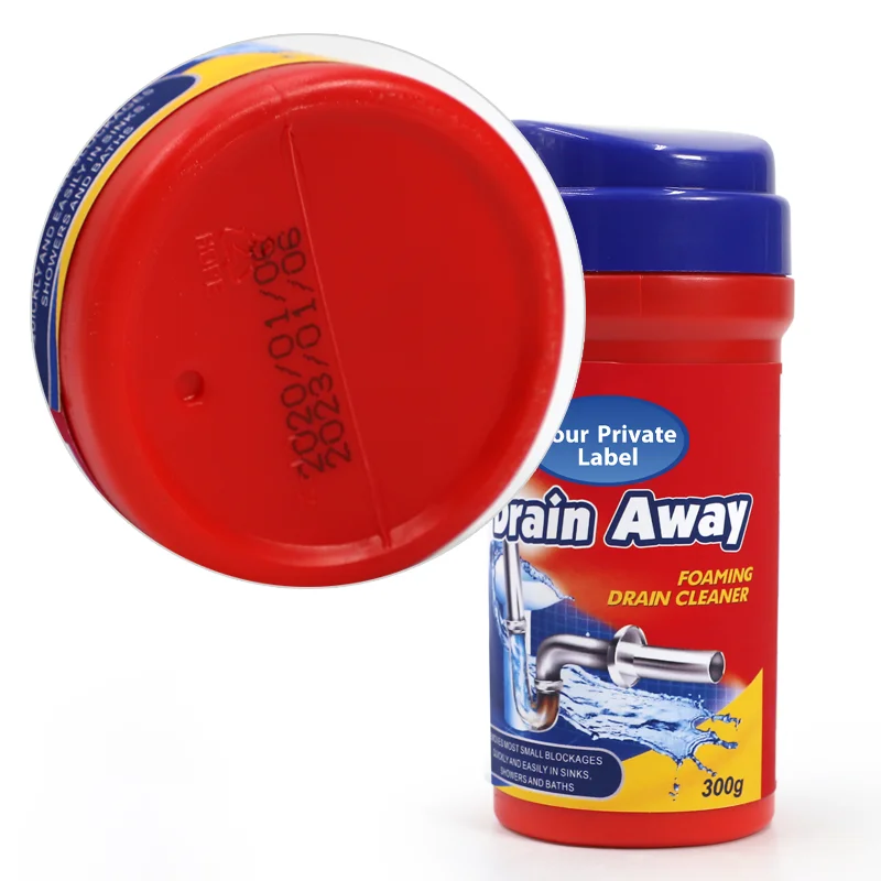 Bathroom cleaner sink drain powder cleaner