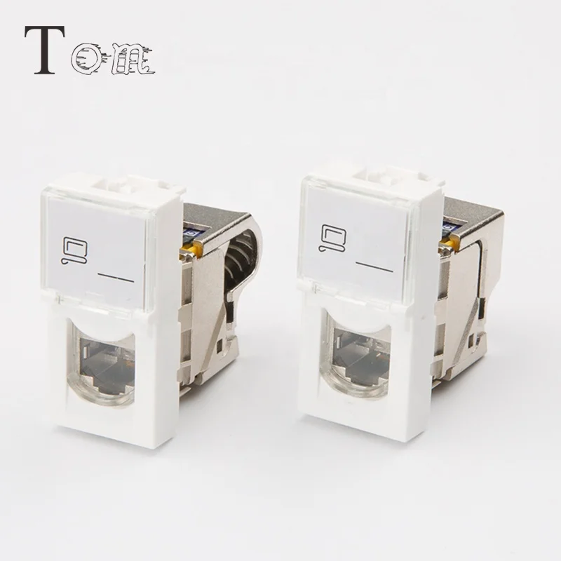 76573 Toolless cat6A cat6 cat5e Keystone Джек Франция RJ45 разъем keystone Legrand дизайн