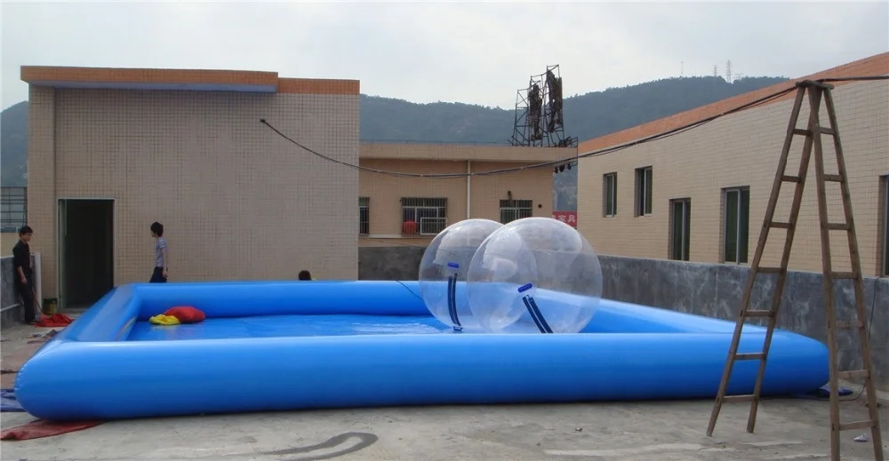 Water walking ball and sport pool inflatable square pool D2001-2