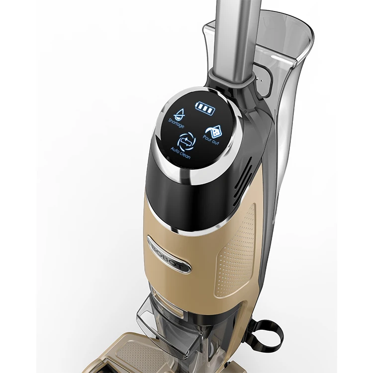 Clean water tank 750ml cordless vacuum cleaner wet dry floor carpet washer cleaner