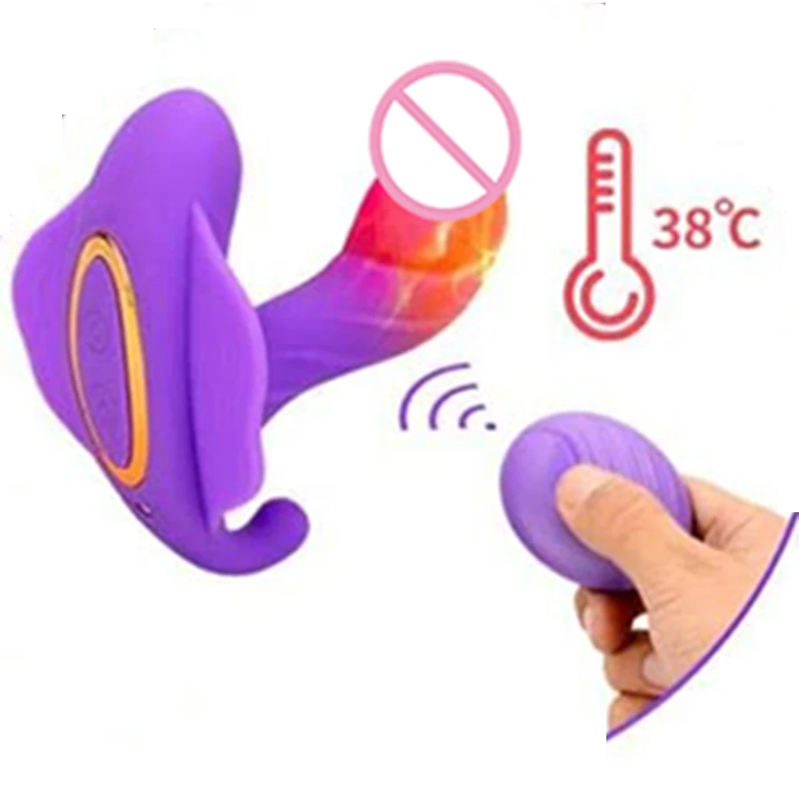 Silicone vibrators sex toys for woman female G spot massage remote control products butterfly shape