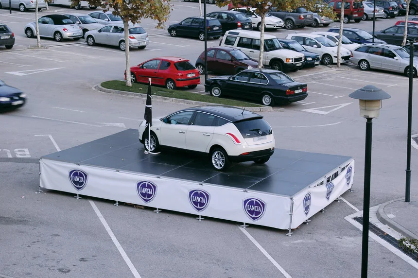 china Outdoor indoor easy install concert aluminum stage podium portable platform