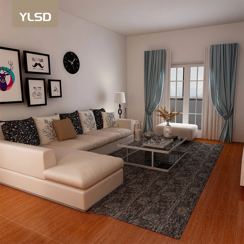 Peel and stick  self adhesive vinyl flooring plastic pvc floor sticker tiles for floor