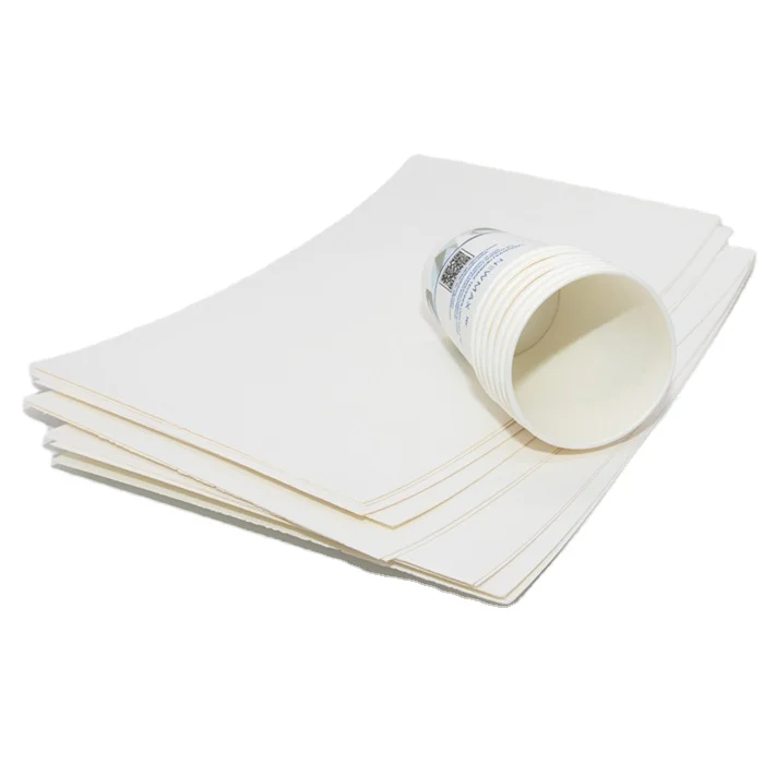 
70 80 90 100 150 230 250 Gsm Paper Cup Plate Tray Material Manufacturers PE Coated Raw Papers 