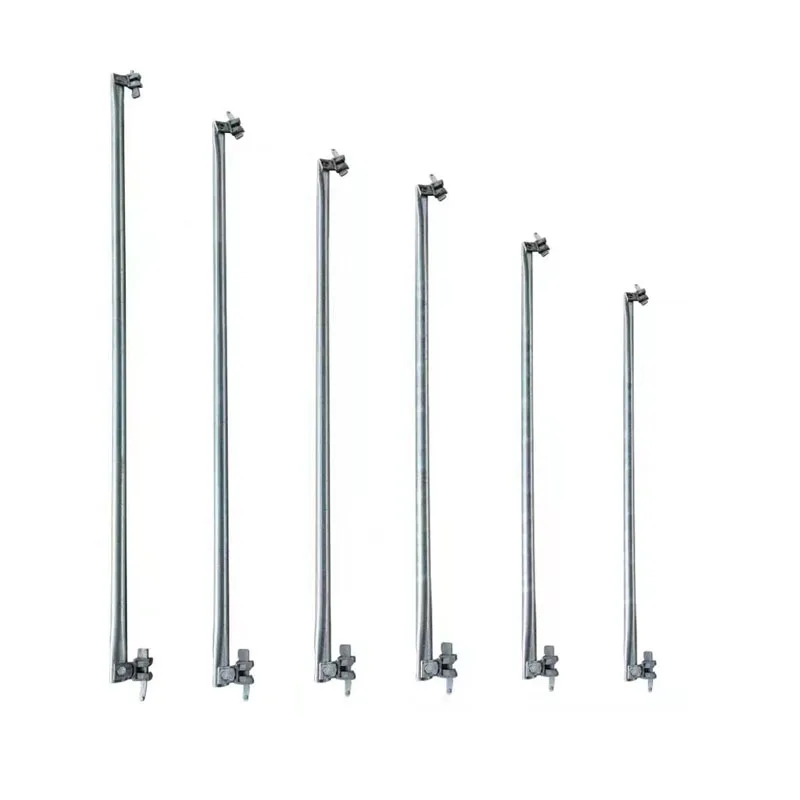 Adjustable SWivel Scaffolding Support Base Jack and U Head Q235 Steel for Concrete Building China Supplier