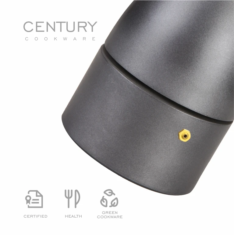 China factory direct cheap aluminum portable outdoor coffee moka pot moka coffee pot