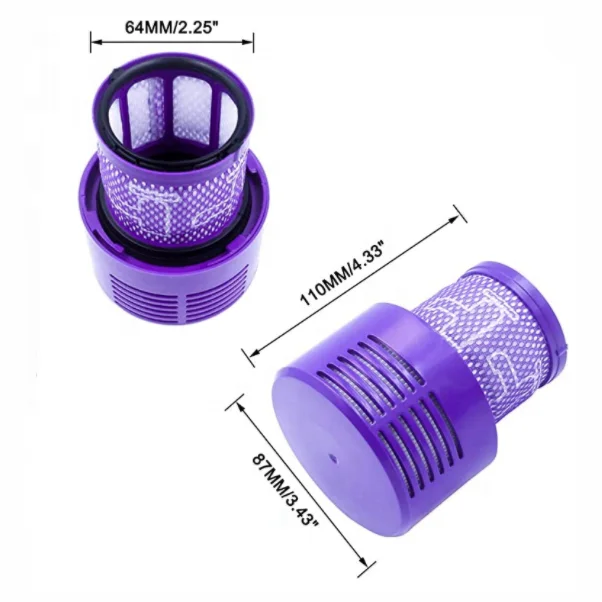 V10&SV12 Individually Packaged Filter Suit Vacuum Cleaner Spare Parts Replaces Part # 969082-01 Vacuum Cleaner Filter