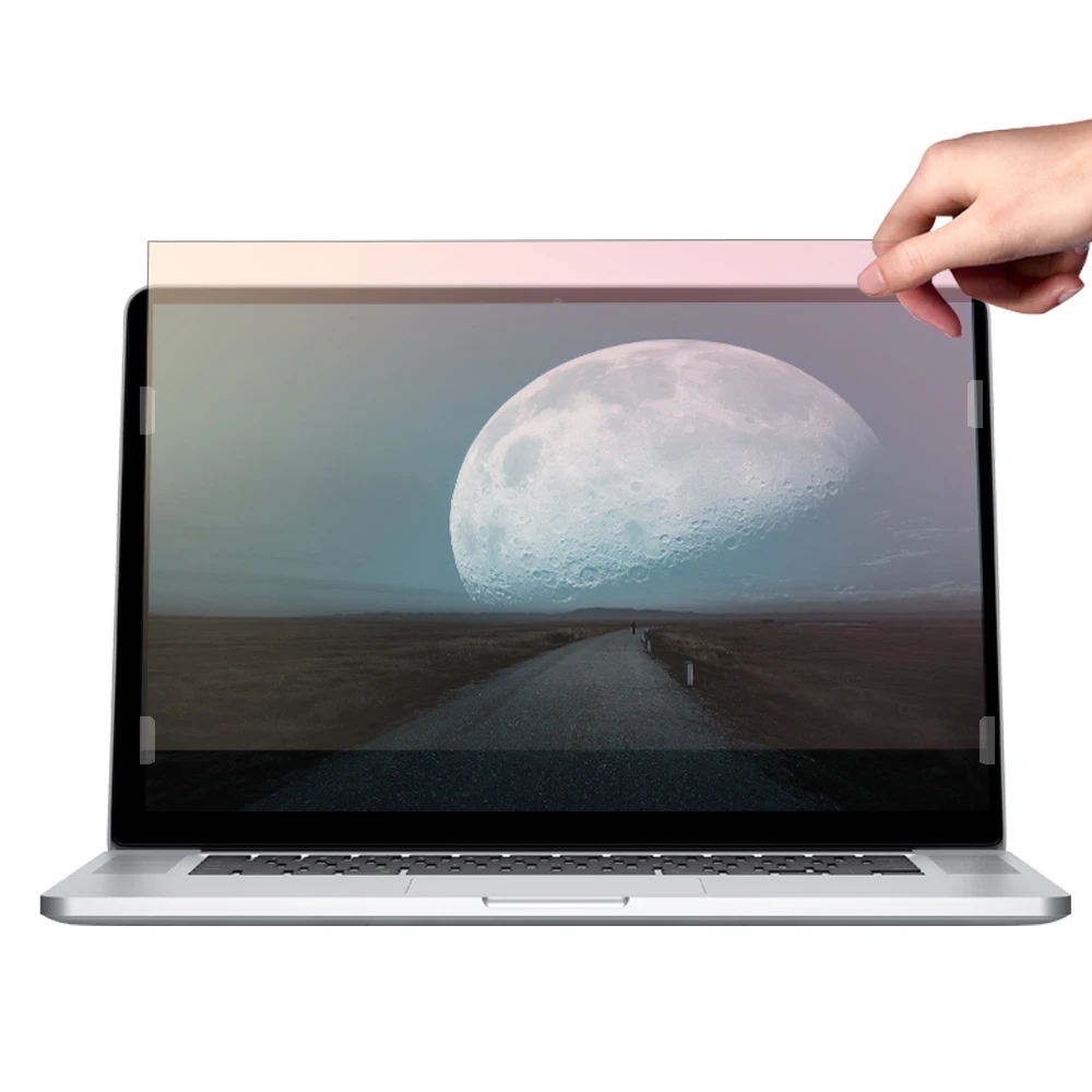 Factory Price OEM / ODM All Size High Quality HD Laptop Privacy Filter For Macbook Pro 14 Golden Privacy Screen Film