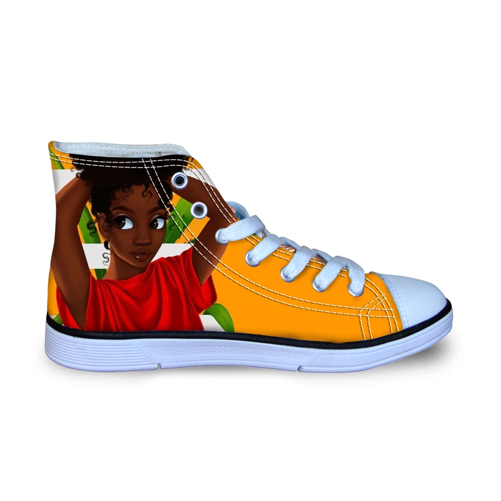 Обувь для маленьких детей от производителя, обувь для девочек с волшебным африканским принтом, обувь для детей, милая парусиновая детская повседневная обувь