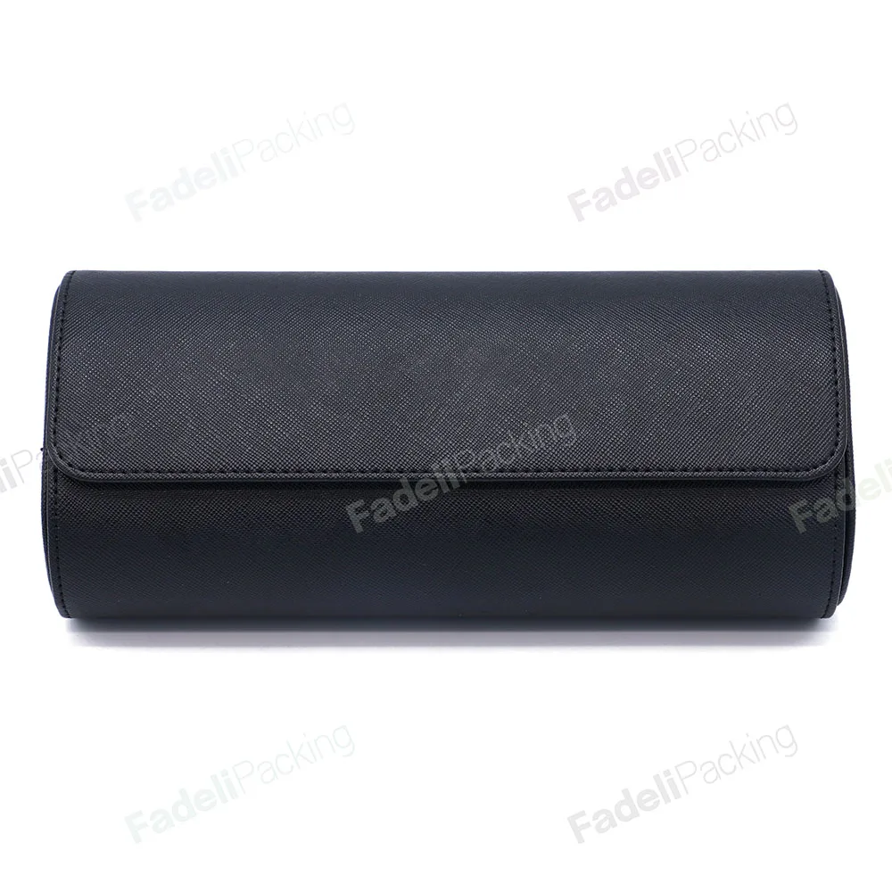 Лидер продаж, дорожная портативная кожаная коробка для часов, упаковочная коробка для часов