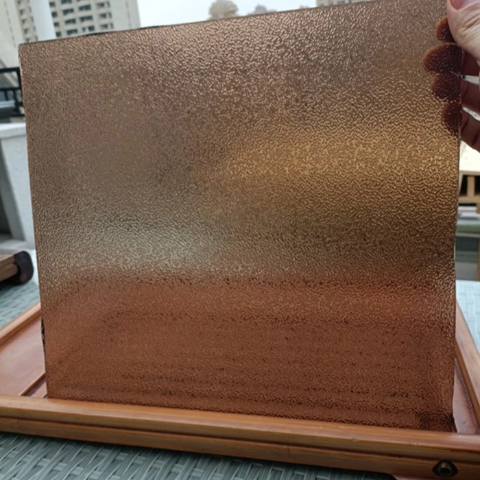 Горячая Распродажа бронзовый стеклянный лист с узором Nashiji 1830x2440