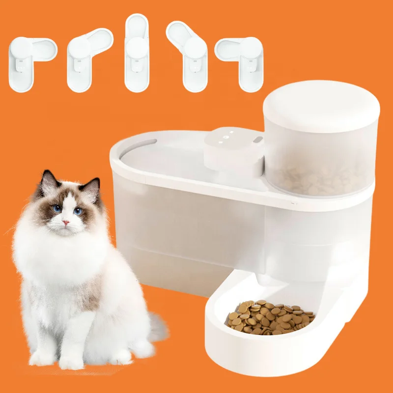 Wholesale Automatic Smart Dog Food Pet Water Dispenser Feeder With Built-in Smart Sensor