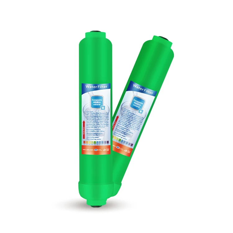 Good Quality Ph 7.2-8.5 Alkaline Filter Cartridge/Alkaline Mineral Water Filter Cartridge Ro Water Purifier Spare Parts