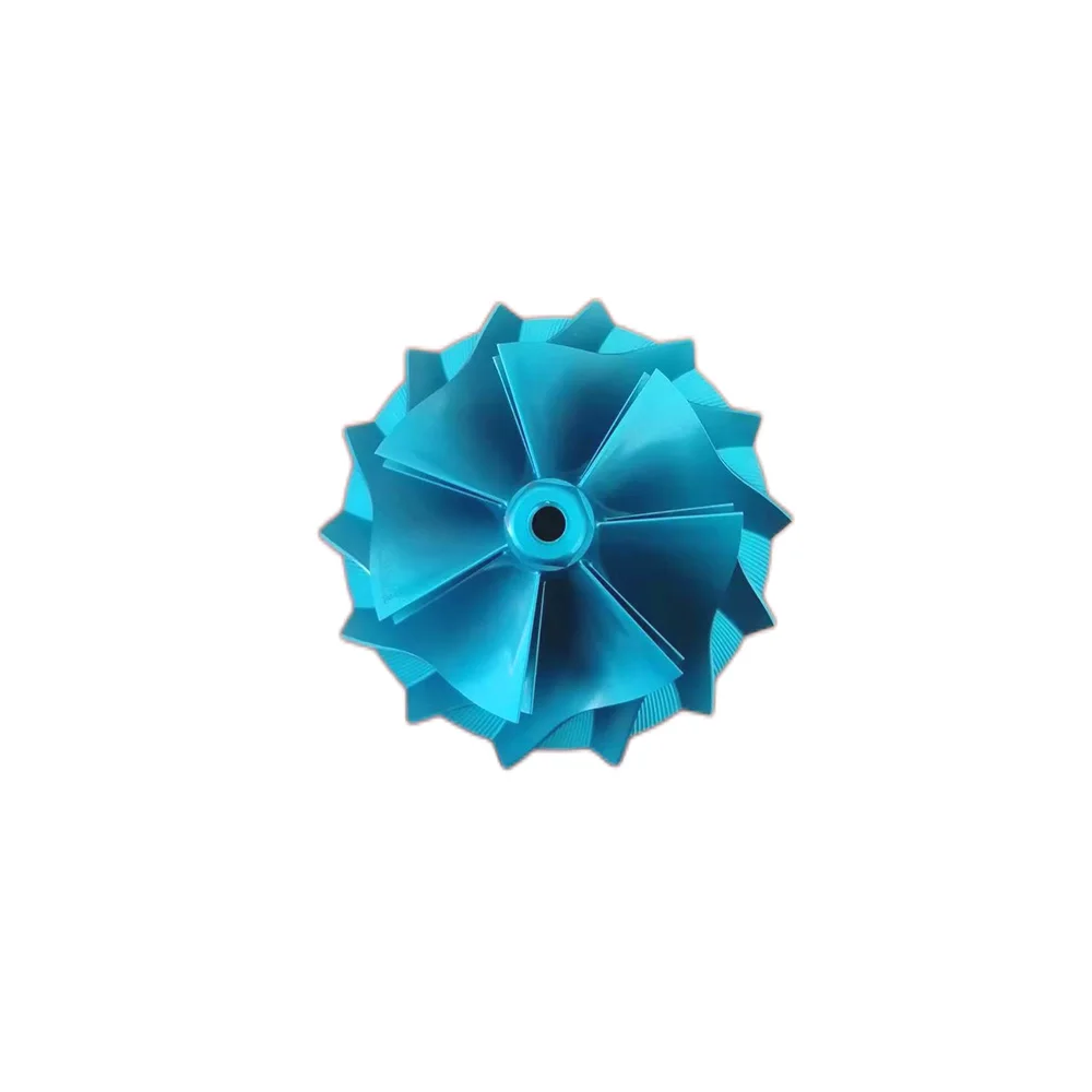 CNC Machining Nickel Base Alloy Inconel 713 718 Impeller CNC Machining Part UAV engine impeller