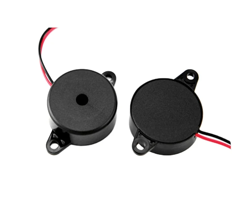 AC 12V 17xH4mm wire lead passive Piezo buzzer