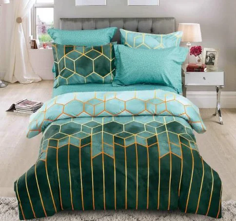 Ultra Soft 3PCS Full Size Microfiber Bed Sheet Set Disperse Duvet Cover Bedding Set for All Season