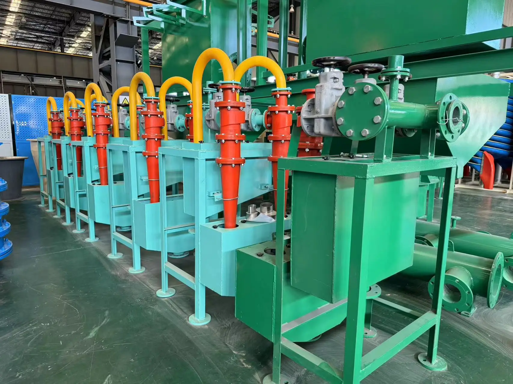 Russia centrifugal hydrocyclone hydrocyclone water filter aquarium starch refining machine-hydrocyclone
