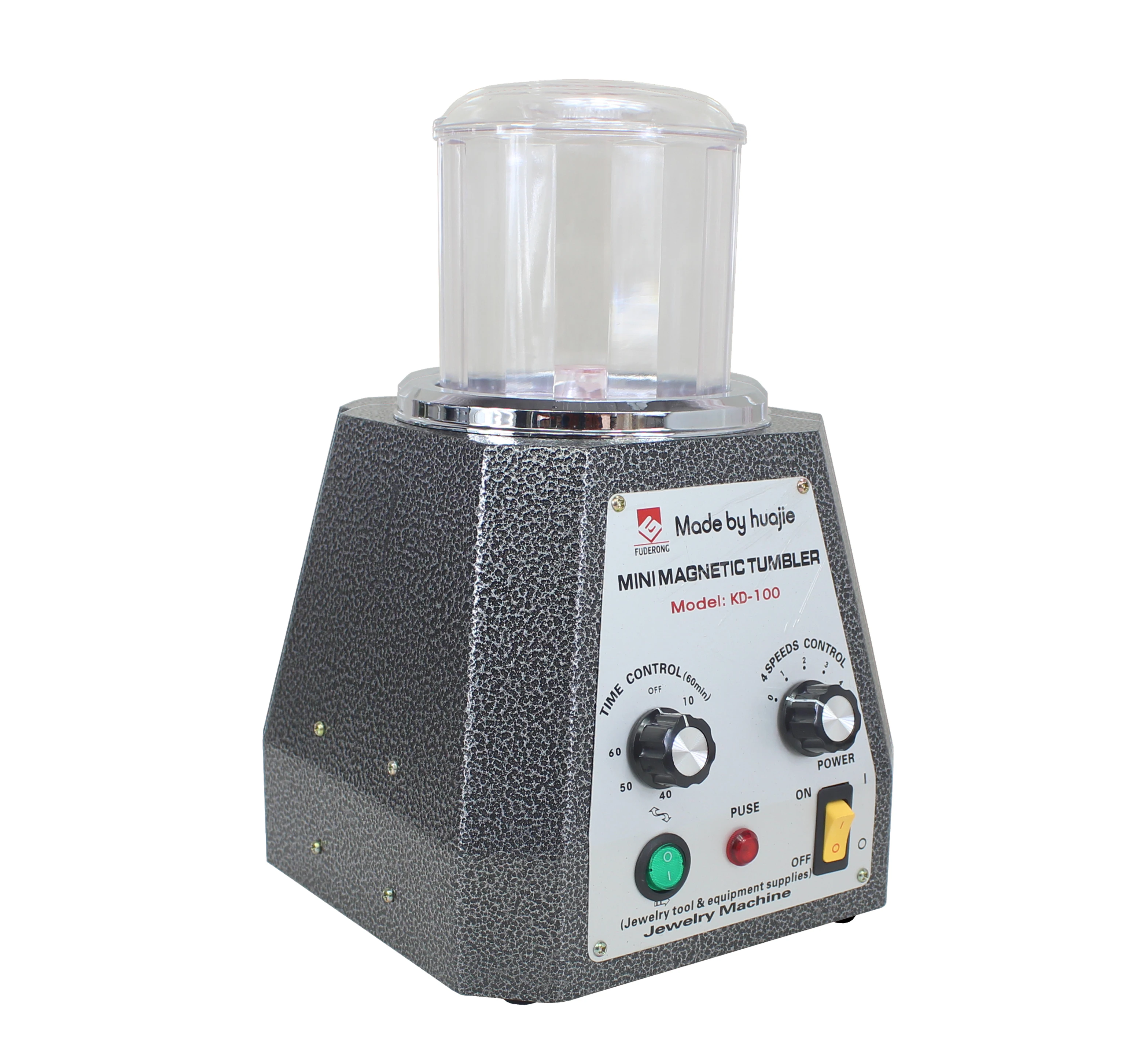 
CE Certification! KD-100 Magnetic Tumbler, Jewelry Polishing Machine, Jewelry Cleaner 220V/110V 