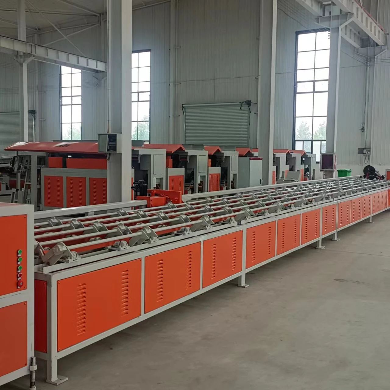 Cnc Automatic Rebar Saw Cutting Threading Production Line Automatic Rebar Threading Production Line