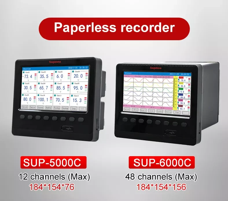 communication paperless recorder display controller/paperless recorder paperless graph recorder