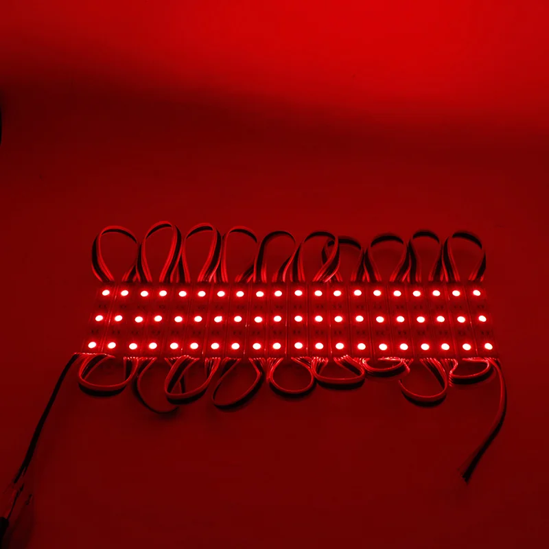 4 In 1 Adjustable IP65 Waterproof 12V Display Modules RGBW SMD 5050 LED Module Lights for Advertising