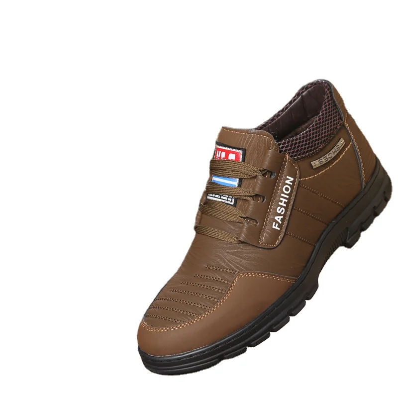 Новая модель мужской повседневной обуви из натуральной кожи от производителя дышащей парадной обуви