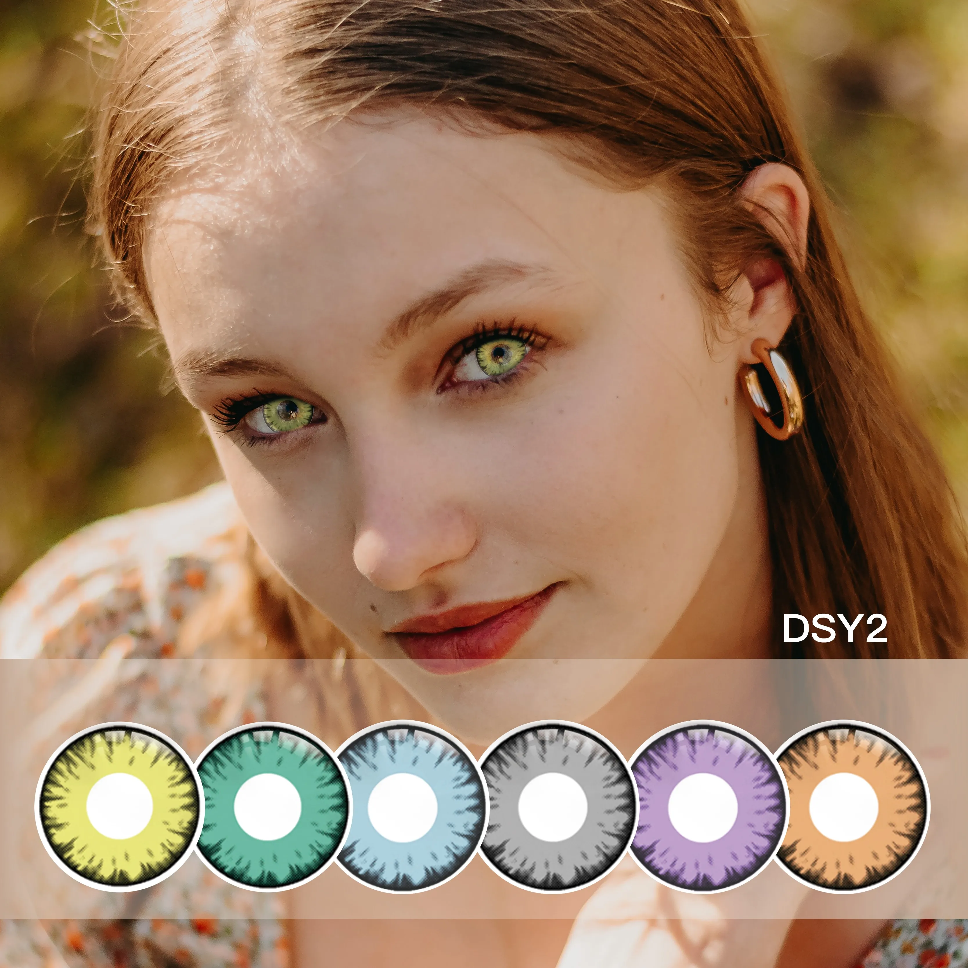 Custom Colorful Cute New Beautiful Style Eye Lenses Color Contact Lens,Wholesale Yearly Fashion Eye Lenses Color Contact Lens//