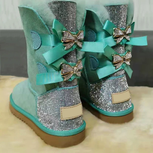 Factory Wholesale Direct Fashionable High Quality With box winter snow boots snow boots women shoes 2024 wholesale snow boots